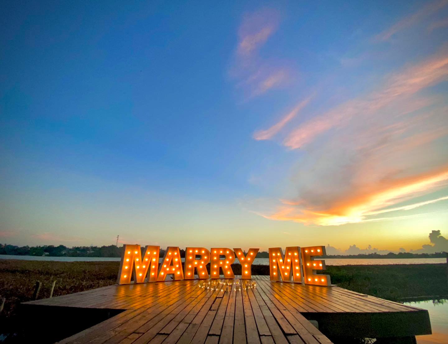 Marry Me Proposal Lights 2