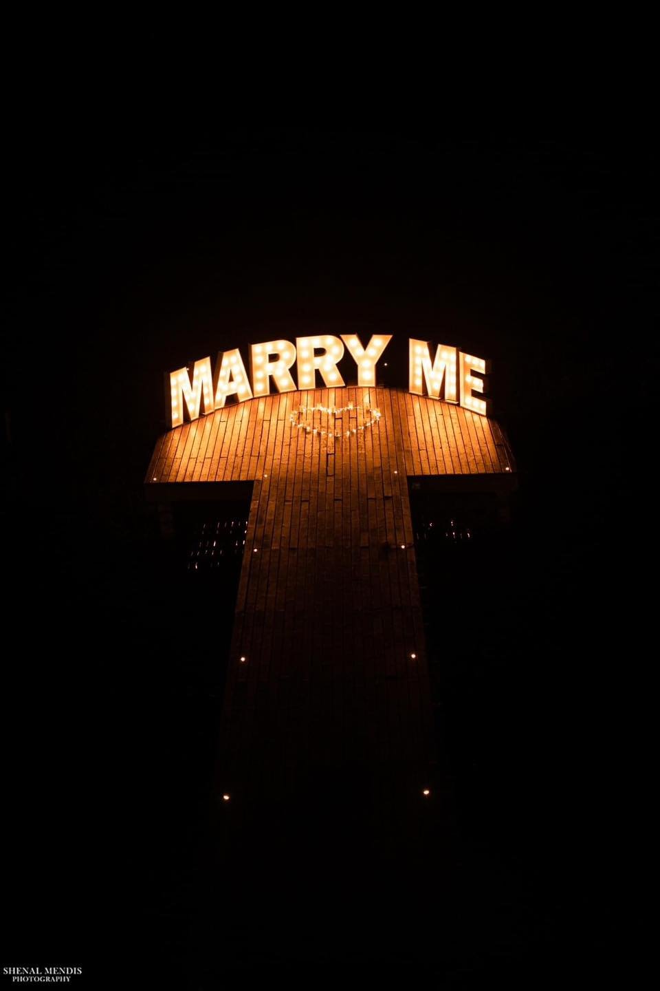 Marry Me Proposal Lights 3